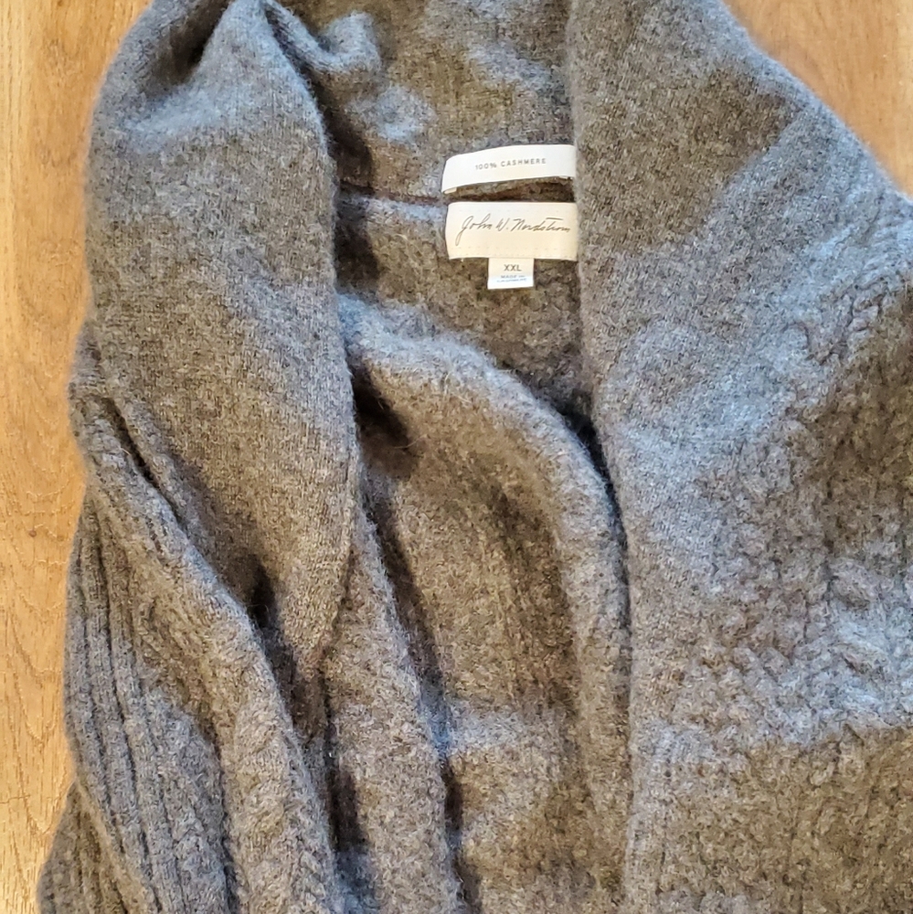 100% Cashmere cardigan sweater by Nordstrom.